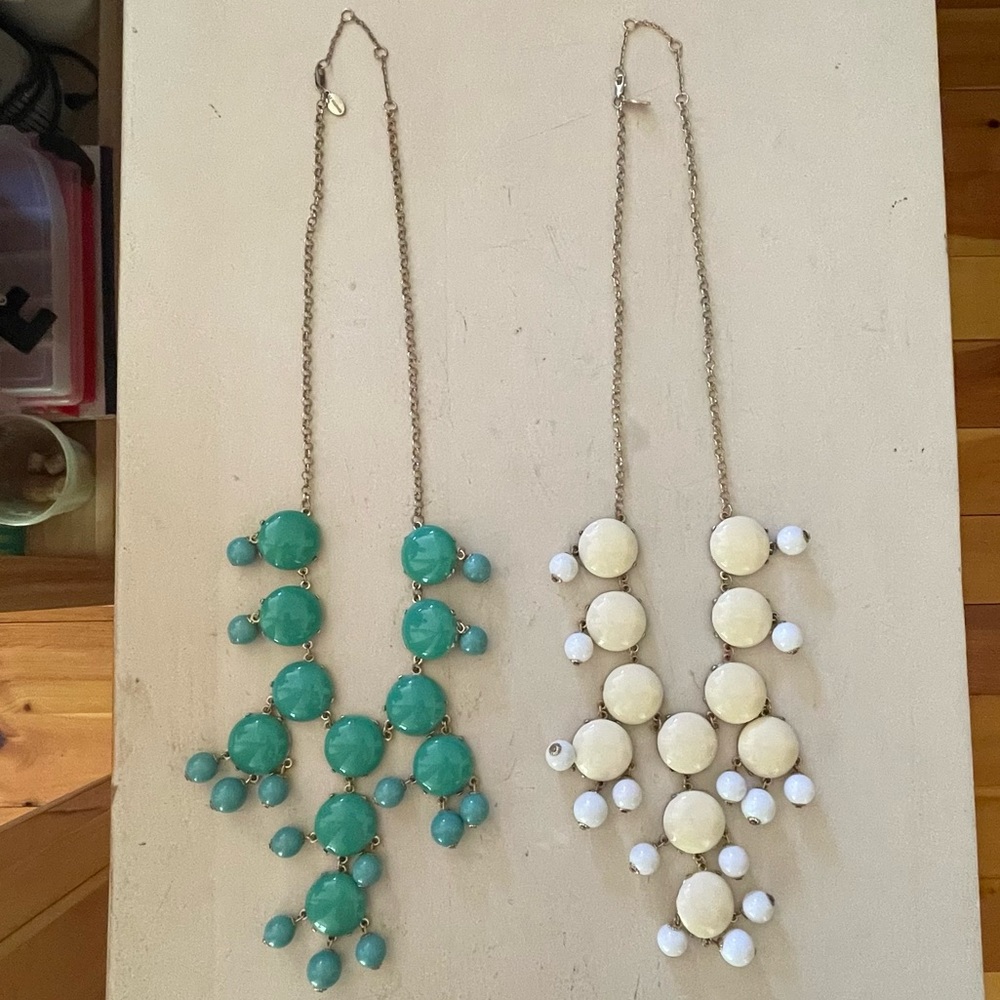 2 Ily Couture Bubble Necklaces